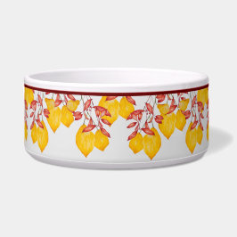 Chili en Turmeric op een salade Bowl Voerbakje