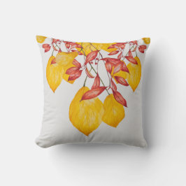 Chili en Turmeric op een Square Pillow Kussen