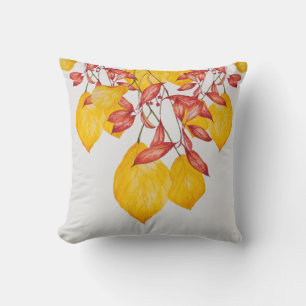 Chili en Turmeric op een Square Pillow Kussen