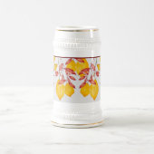 Chili en Turmeric op een stein Bierpul (Center)