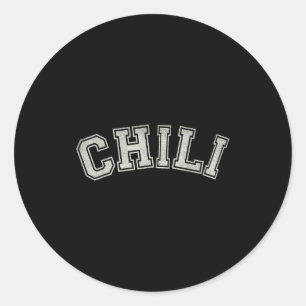 Chili, Favoriete Sce, Koken, Keuken, Scy Verklarin Ronde Sticker