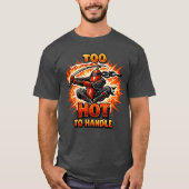 Chili Fire Ninja – TE HEET OM AAN TE PAKKEN T-shirt (Voorkant)