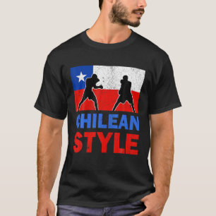 Chili Flag Chileense boxing Club T-shirt