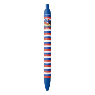 Chili Flag Cute Patriotic Zwarte Inkt Pen