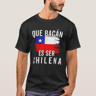 Chili Flag Pride Chileense Grappig Camiseta Chilen T-shirt