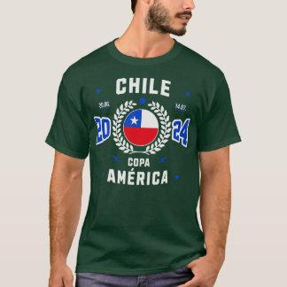 Chili Ftbol Pride T-shirt Copa America 2024 Fan Ge