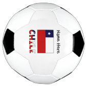 Chili Gepersonaliseerde Chileense Vlag  Voetbal (Gedraaid)