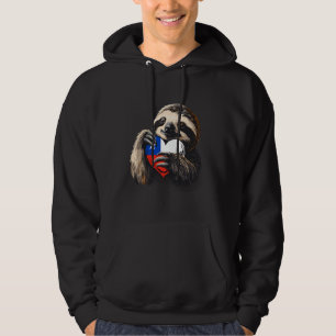 Chili Hart Luiaard Chileense Pride Chileense Roots Hoodie