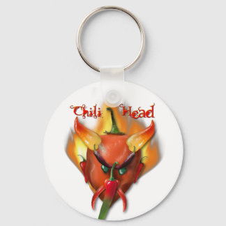 Chili Head Devil Sleutelhanger