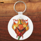 Chili Head Devil Sleutelhanger (Voorkant)
