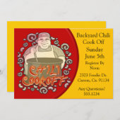 Chili heeft de pot afgeroomd kaart (Voorkant / Achterkant)