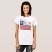 Chili - Himno Nacional de Chili T-shirt (Voorkant volledig)