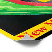 Chili hoofdstad van de wereld: New Mexico Red Gree Poster (Hoek)