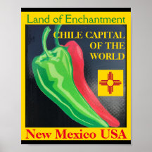 Chili hoofdstad van de wereld: New Mexico Red Gree