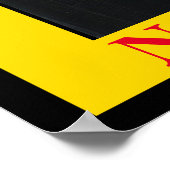 Chili Hoofdstad van de Wereld New Mexico Rood Groe Poster (Hoek)