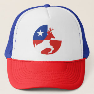 Chili Huemul Chileense nationale dierenvlag Trucker Pet