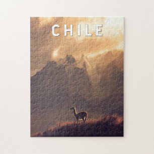 Chili Illustratie Reis Kunst Vintage Legpuzzel