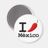 Chili in Mexico Magneet (Voorkant / Achterkant)