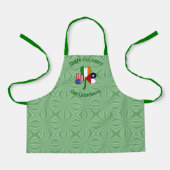 Chili Irish USA Flags Shamrock Personalized Kind Schort (Voorkant)