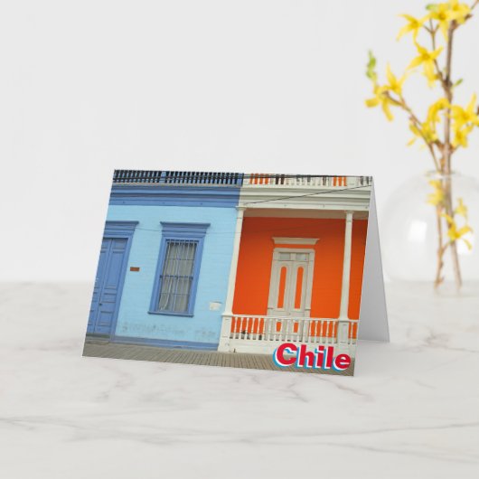 Chili Kaart (Gele Bloem)