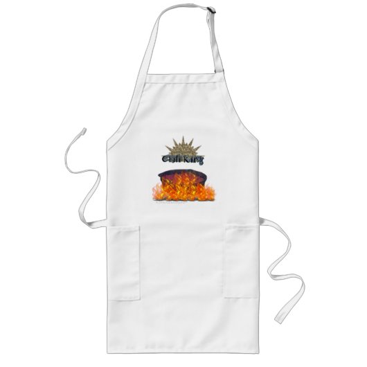 Chili King Apron Lang Schort (Voorkant)