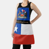 Chili Koken, Chileense vlag Chefs keuken Schort (Insitu)