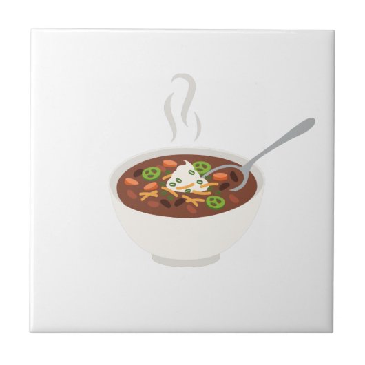 chili kom tegeltje (Voorkant)