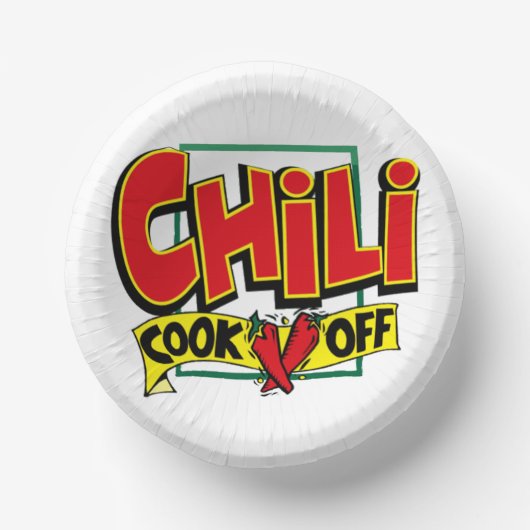 Chili kook af papieren kommen (Voorkant)