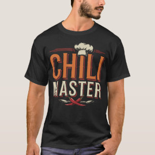 Chili Kook Off Chili Meester Koken T-shirt