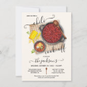 Chili Kook Off Feest Kaart (Voorkant)