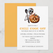 Chili Kook Wedstrijd Halloween Kaart (Voorkant / Achterkant)