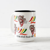 Chili kookwedstrijd mok (Voorkant links)