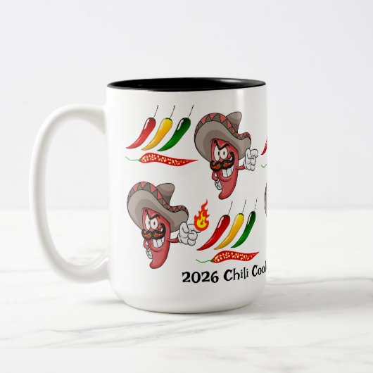 Chili kookwedstrijd mok (Links)
