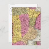 Chili, La Plata en Uruguay Briefkaart (Voorkant / Achterkant)