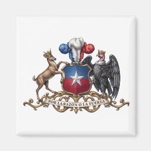 Chili landswapen symbool embleem vlag magneet