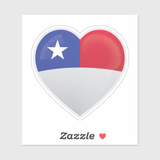 Chili Liefde Icoon Sticker (Vel)