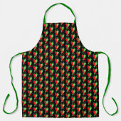 Chili Lovers Apron Red of Green? in 3 maten Schort (Voorkant)