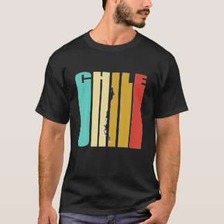 Chili Map Chileense T-shirt