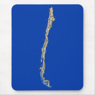 Chili Map Mousepad Muismat