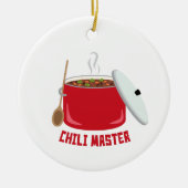 Chili Master Keramisch Ornament (Voorkant)