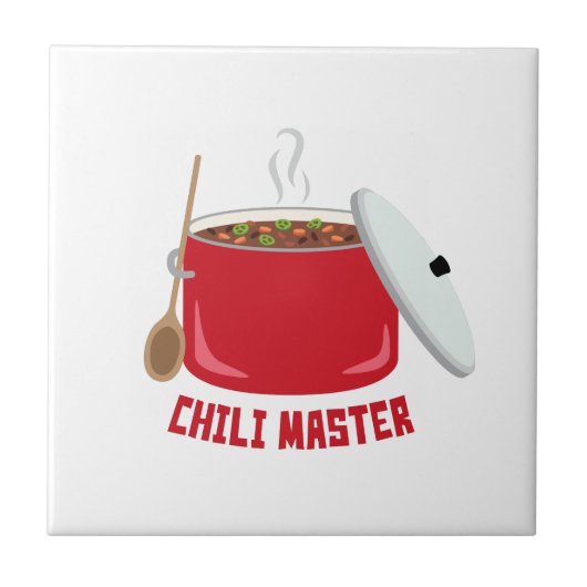 Chili Master Tegeltje (Voorkant)