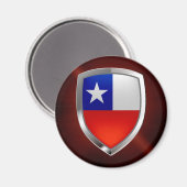 Chili Mettalic Emblem Magneet (Voorkant / Achterkant)