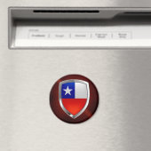 Chili Mettalic Emblem Magneet (Insitu (Vaatwasser))