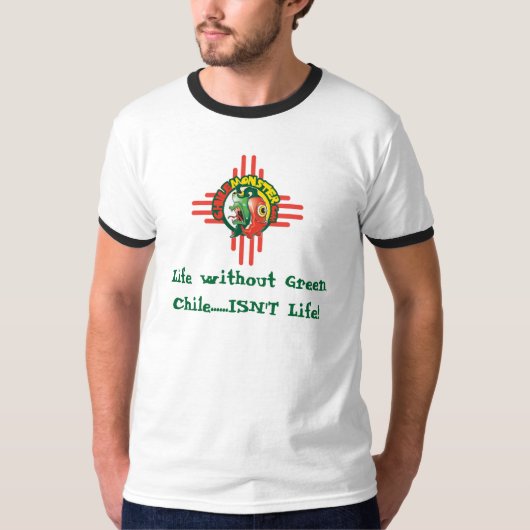 Chili Monster.com "Life without Chili..." T-shirt (Voorkant)