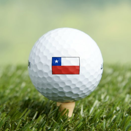 Chili - Nationale Vlag - Actueel Golfballen (Insitu Shirt)