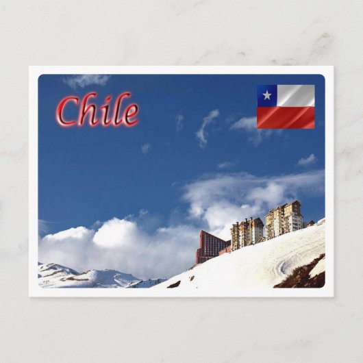 Chili - Nevado Valley - Briefkaart (Voorkant)
