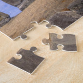 Chili, Paaseiland. De 15 Moais bij Ahu Legpuzzel (Zijkant)