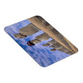 Chili, Paaseiland. De 15 Moais bij Ahu Magneet (Rechterzijde)