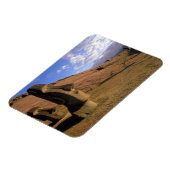 Chili, Paaseiland. Hillside met Moai Magneet (Linkerzijde)