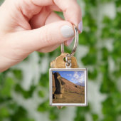 Chili, Paaseiland. Hillside met Moai Sleutelhanger (Hand)